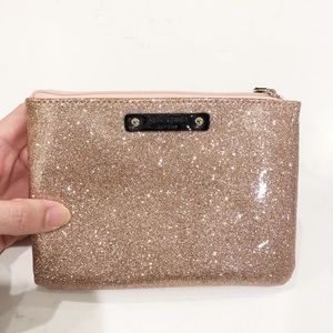 NEW Kate Spade Glittery Gold Small Pouch